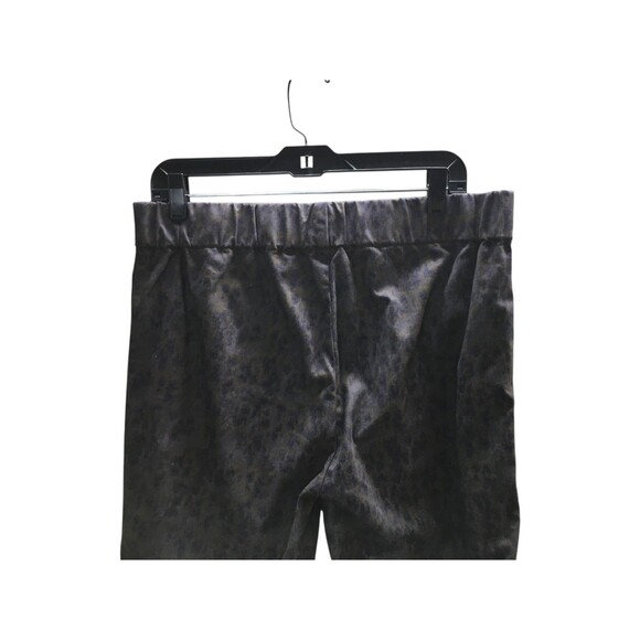 Soft Surroundings Pants Women's Size Large Green Stretch Tapered Leg - Picture 4 of 7